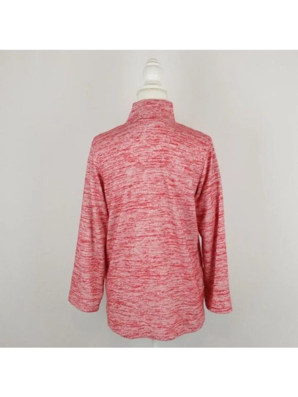 Soft Surroundings Touchable Tunic Women's XS Red Heather Tunic Length Sweater